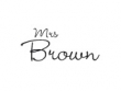 logo Mrs Brown