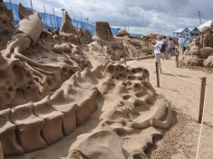 Zandsculpturen Festival Friesland